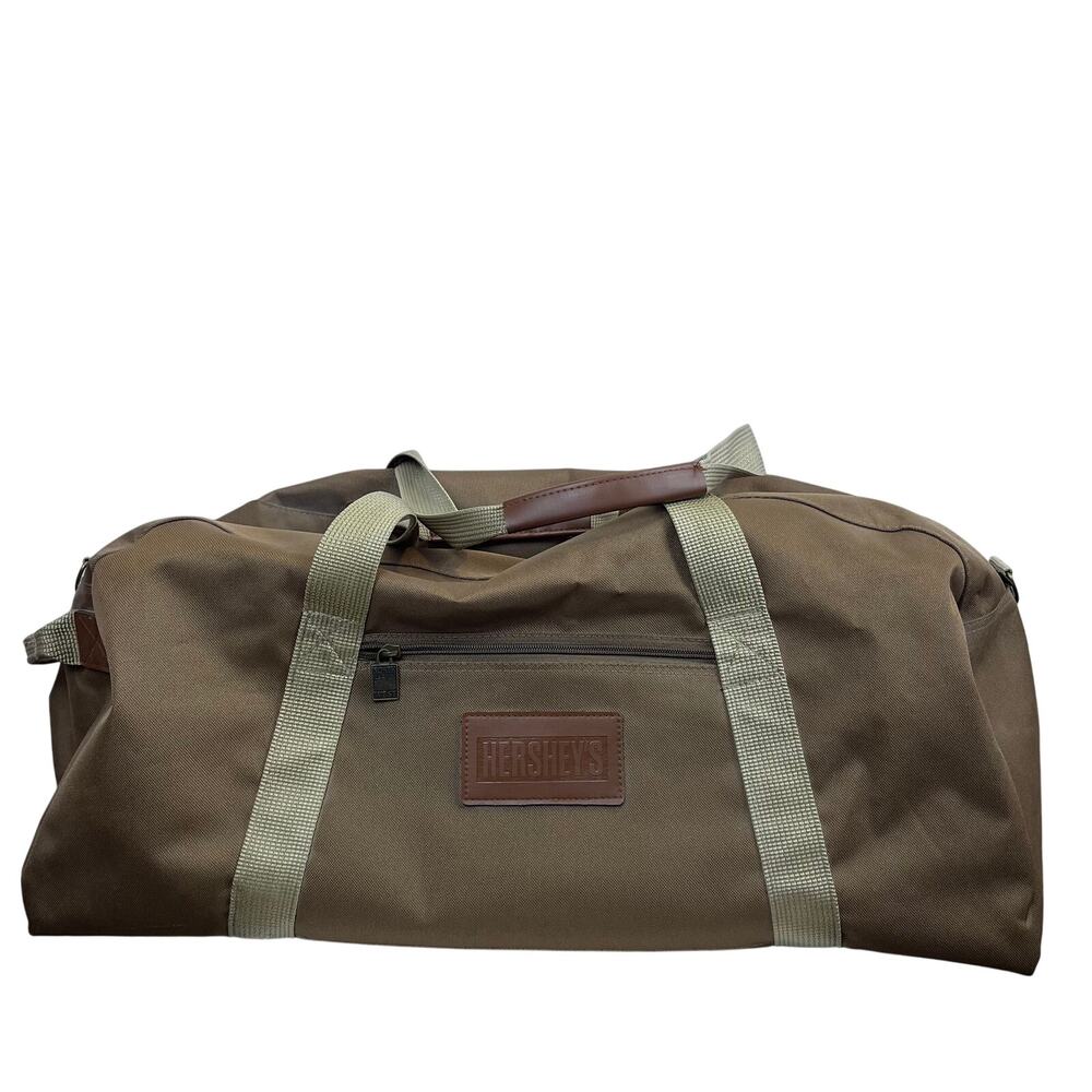 Hersheys North West Collection Brown Canvas Duffle‎ Bag Travel Weekender Luggage